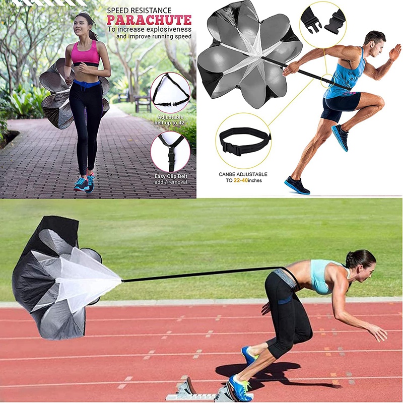 -Sports Speed Agility Training Set Improve Speed Strength and Coordination for Training Soccer and Basketball Athletes