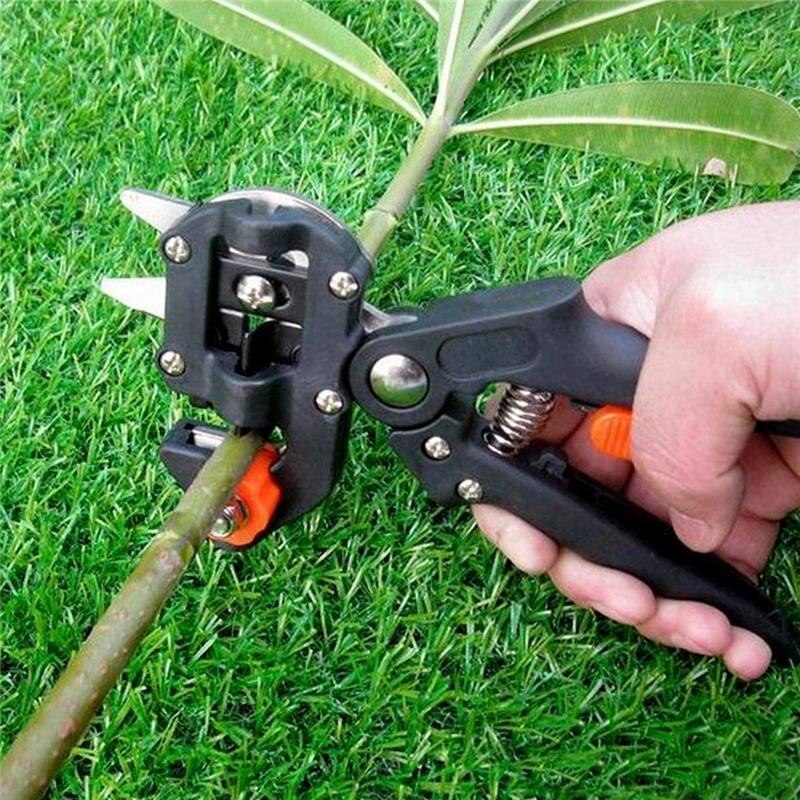 Garden Grafting Pruner Tool Fruit Tree Vaccination Multi-Function Bud Cutter Shears Scissor Hand Gardening Tools