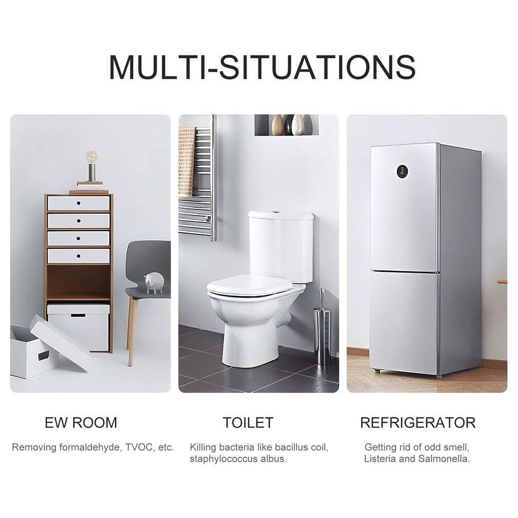 Formaldehyde Remover Box Chlorine Dioxide Release Safe Air Purification Odor Eliminator Air Purification Odor Eliminator