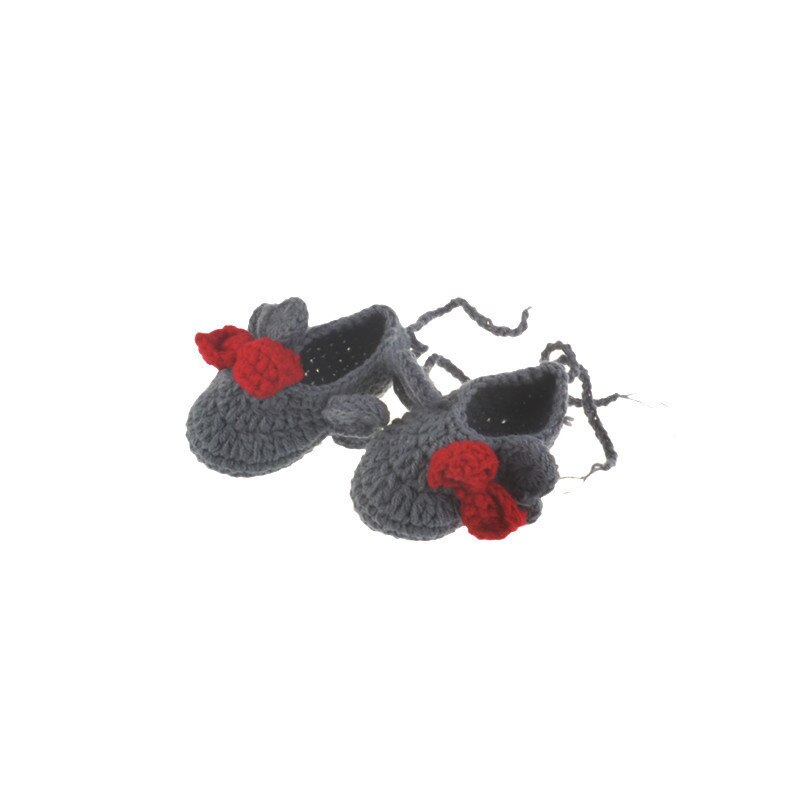 Newborn Boys Elephant Costume Knitted Baby Animal Hat and Shoes Set for Photo Shoot Infant Crochet Photography Props Clothing