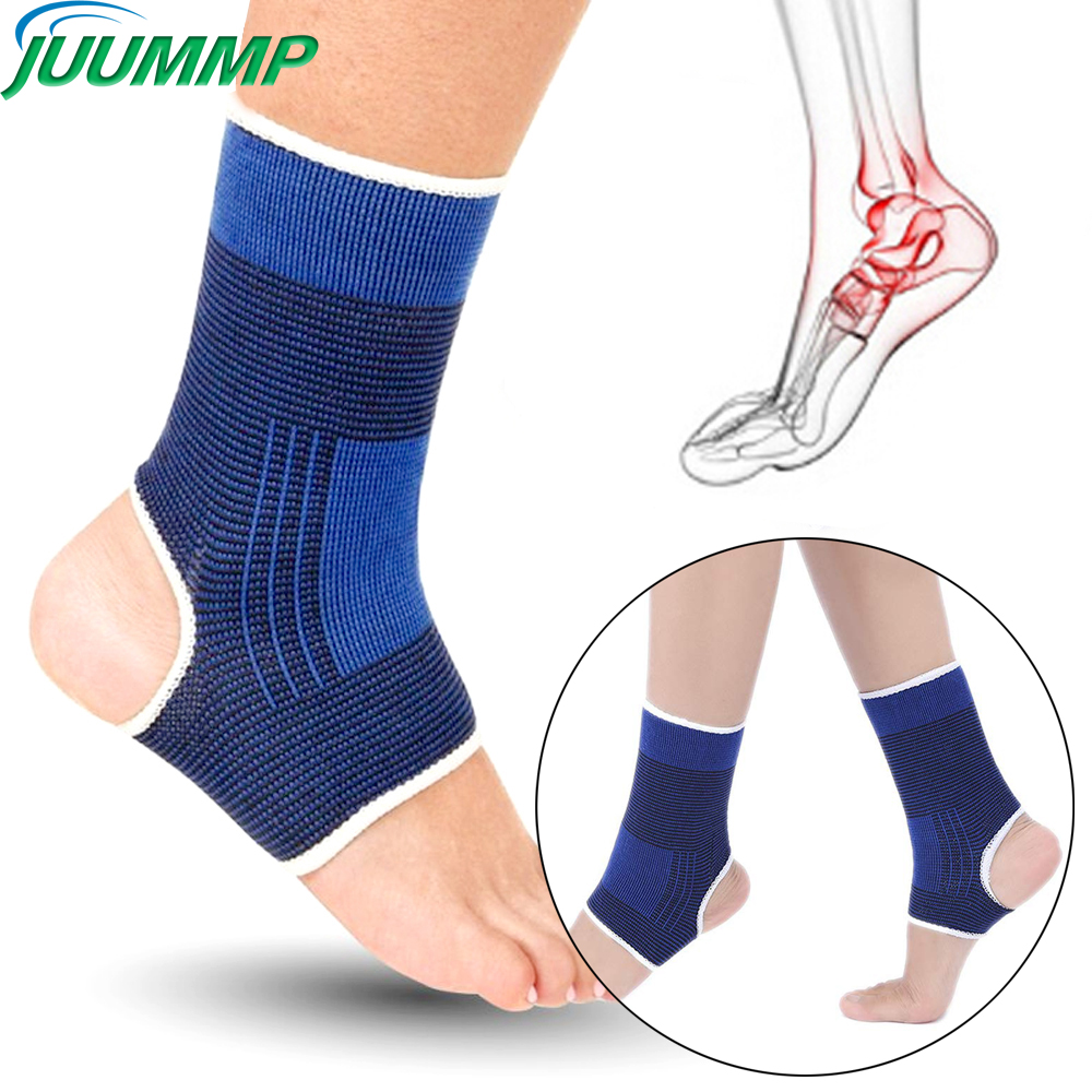 JUUMMP 1 paar gebreide enkelbrace compressie kinderen sport hardlopen elastische enkelsteun kinderen elleboog polssteun