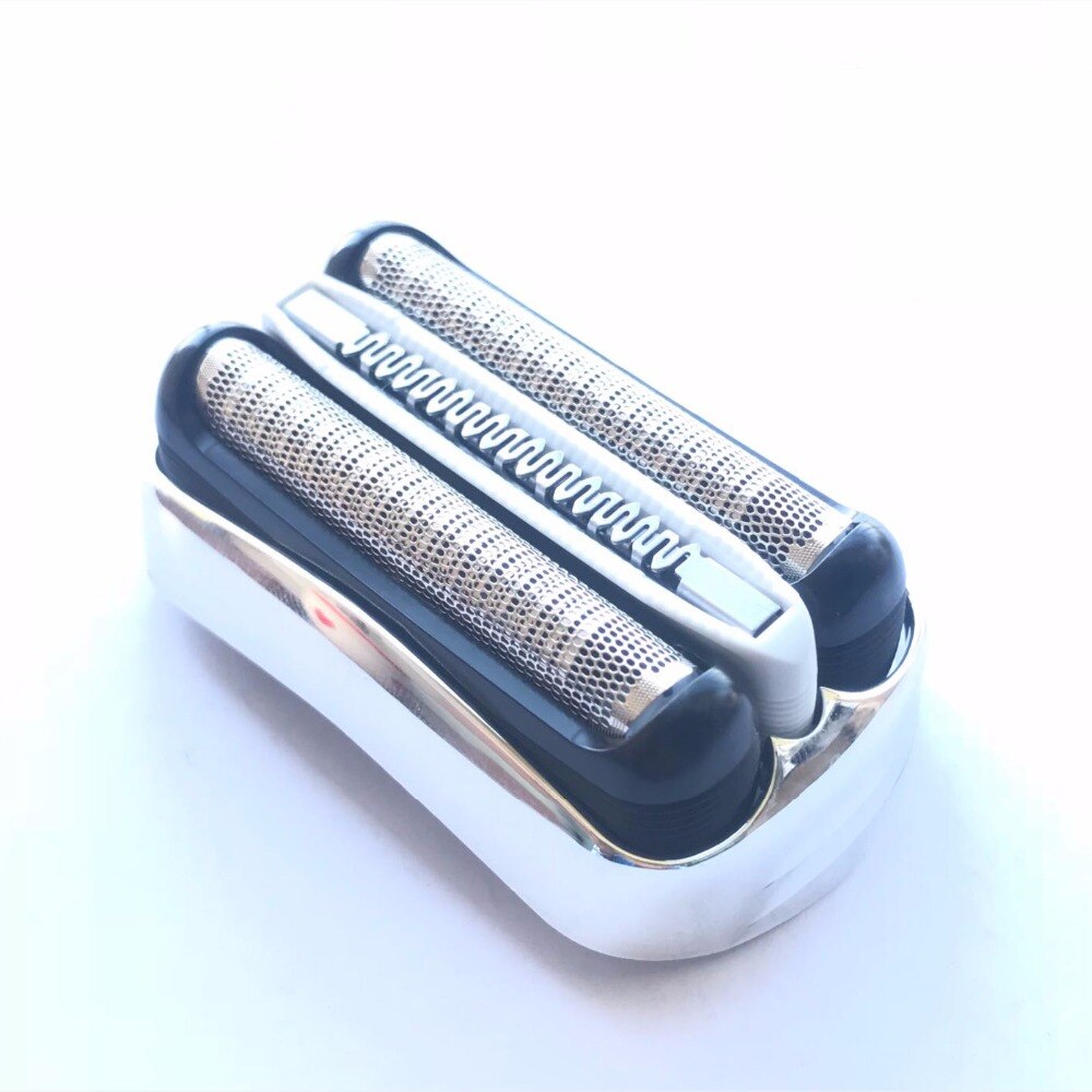 Cassette pour tête de coupe et feuille, compatible avec BRAUN série 3 350CC 340 330S 330 320 370CC 390CC 395CC 340S-3, grille en maille de rasoir