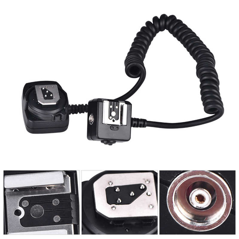 Viltrox Camera Verlengsnoer 1.4M Ttloff-Camera Flash Sync Extension Cord Voor Nikon Flitsschoen Zaklamp Accessoryfree