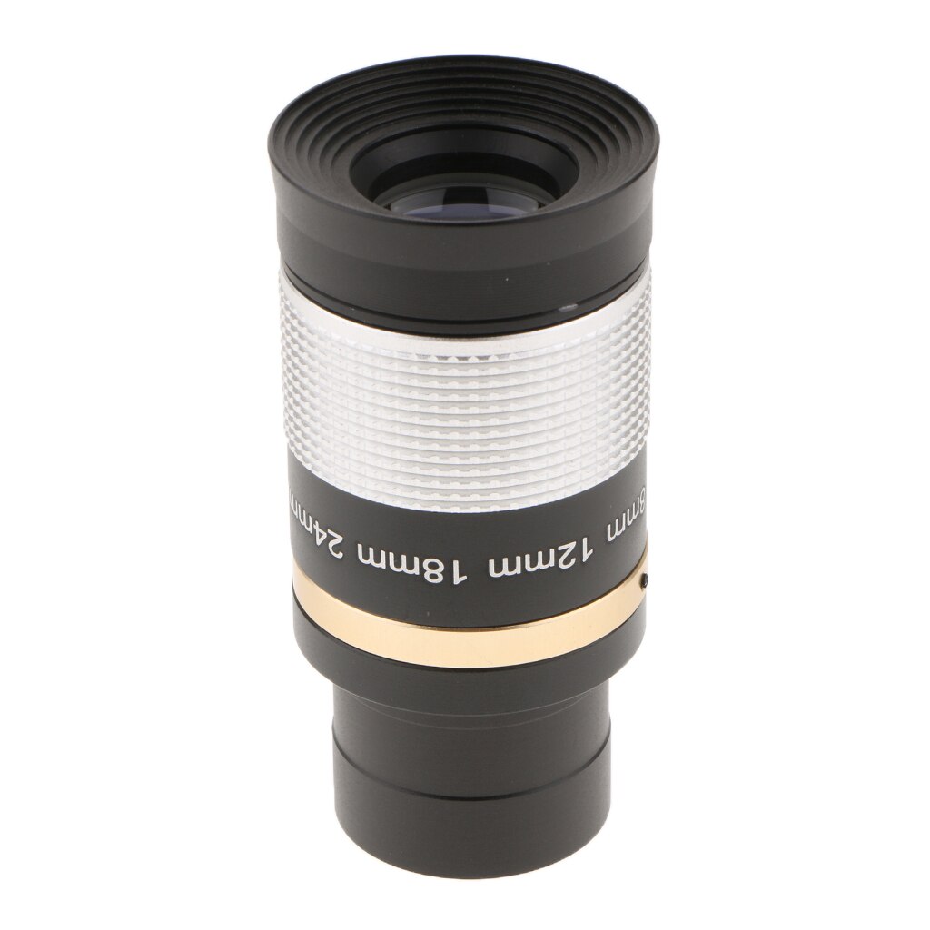 8 to 24-Millimeter 1.25-Inch Eyepiece for Telescope (Black+Silver)