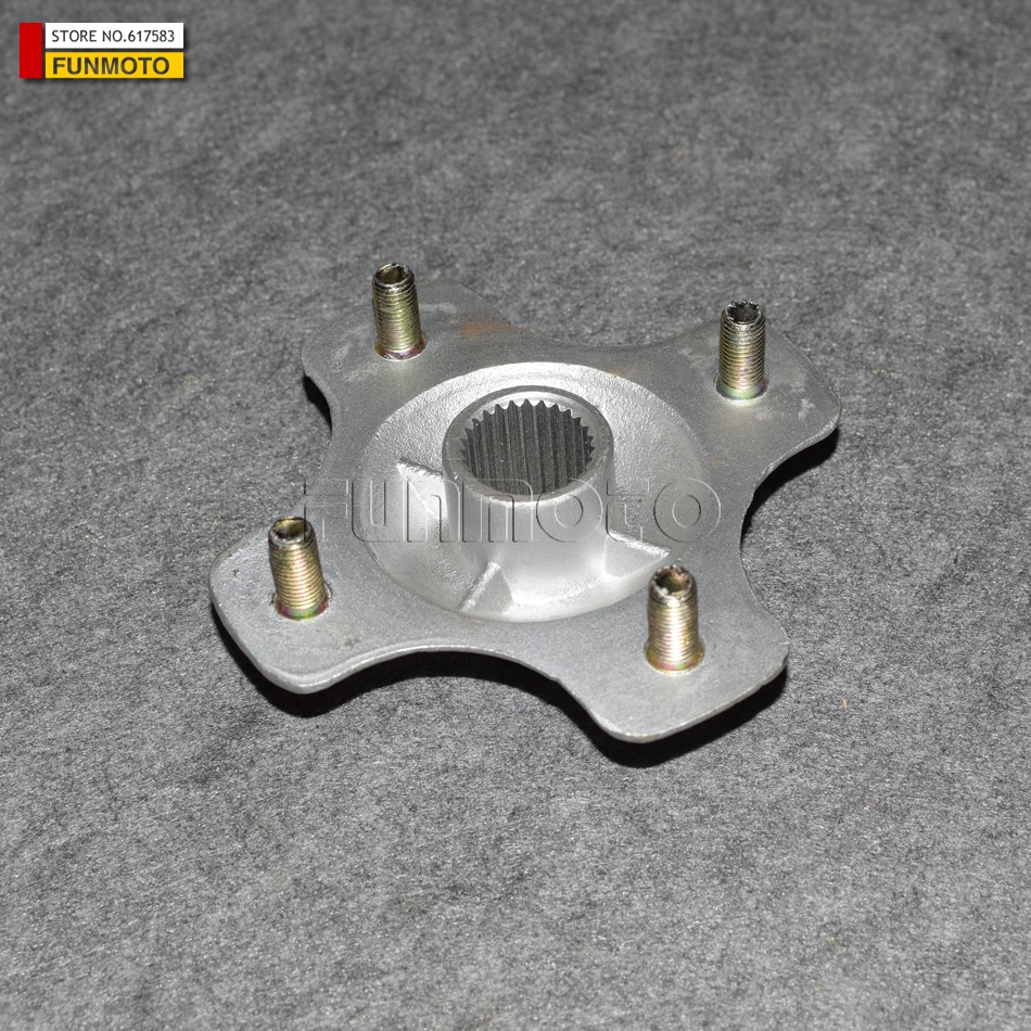 rear left wheel mounting bracket wheel Hub hub / flange / hub element of JS250/JIANSHE 250 ATV