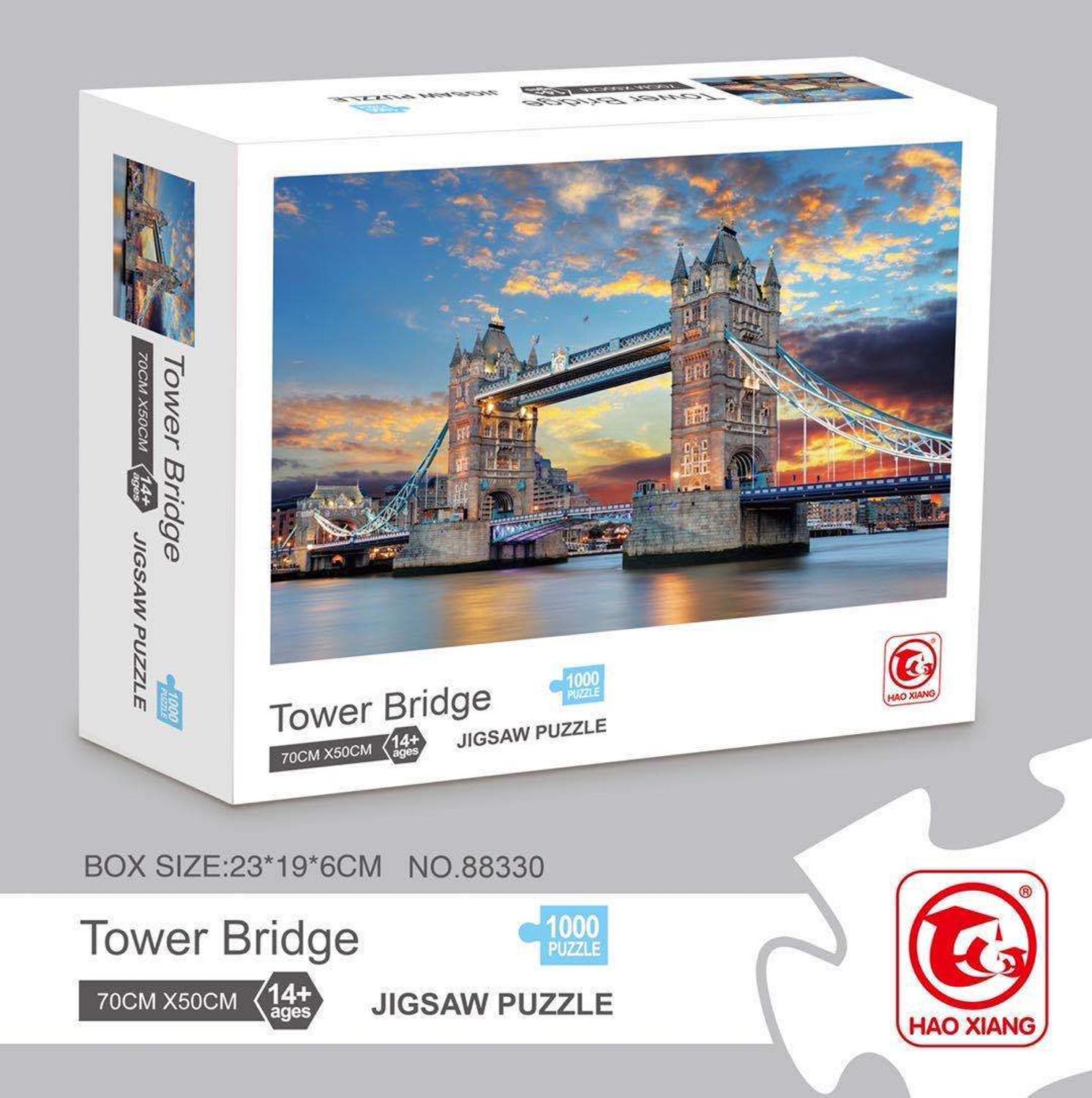 Puzzel 1000 Pcs Voor Volwassenen Home Office Decor: Tower Bridge