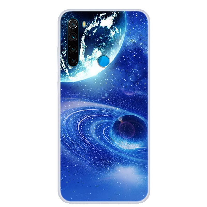 For Xiaomi Redmi Note 8T Case Silicone Soft TPU Phone Case Coque Xiomi Redmi Note 8T Cover Space for Redmi Note8T 8 T Bumper