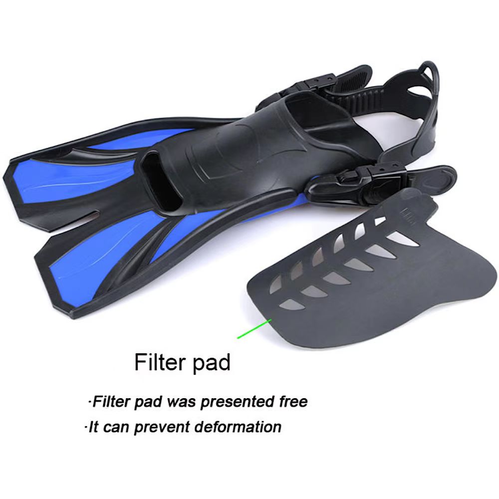 Adulte Réglable Plongée Natation Palmes Snorkel Pied Plongée Palmes Débutant Sports Nautiques Équipement De Plongée Portable
