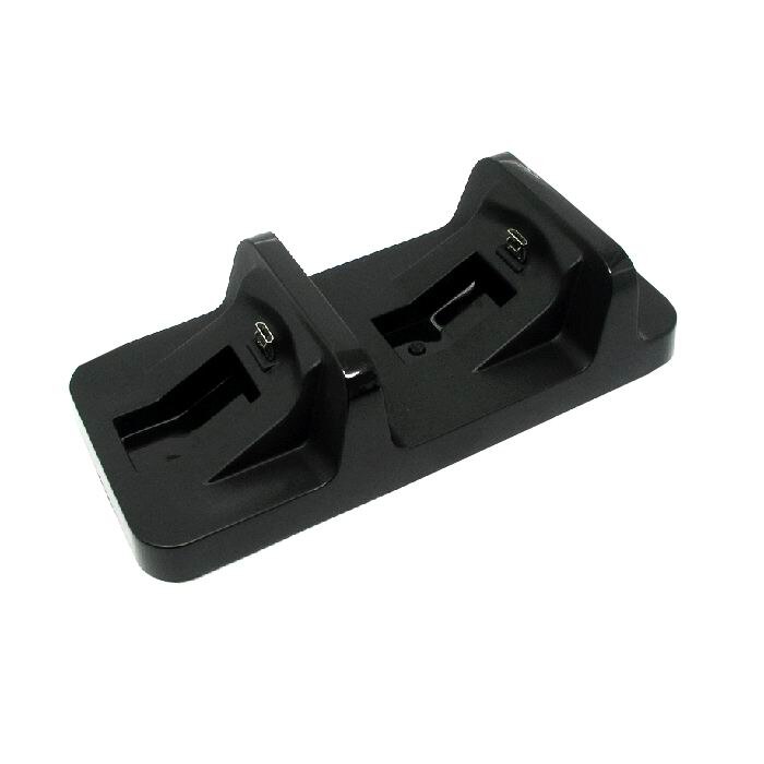Ostent usb dobbelt oplader station dock til sony  ps4 trådløs bluetooth controller