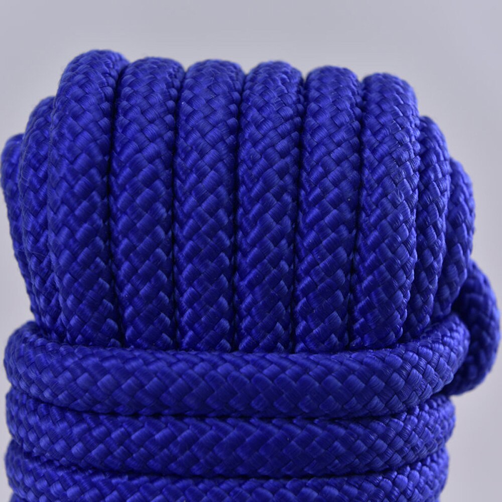 Corde de Parachute Dia 2 MM 50 100 mètres, corde de tente pour randonnée Camping corde à linge Bracelet bricolage: Bleu / 100M