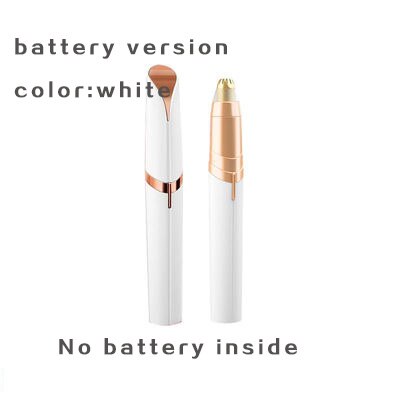 Xiao-minidepiladora eléctrica para cejas, máquina de afeitar portátil para eliminar el vello Facial, sin dolor, para mujeres: plum