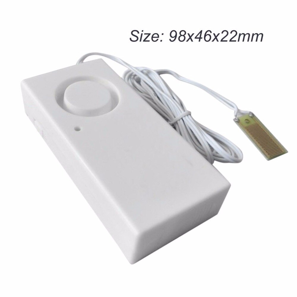 Water Overflow Leakage Alarm Sensor Detector 120dB Water Level Alarm Home Security Alarm System Work Alone
