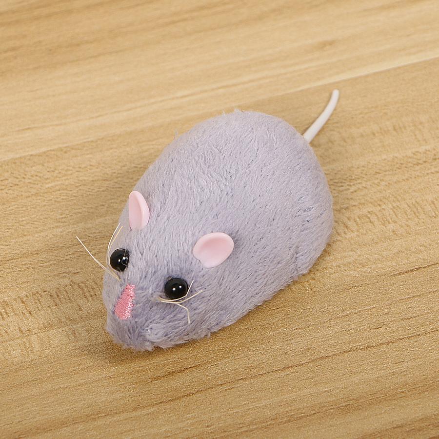 Wireless Electronic Remote Control Rat Plush RC Mouse Toy Flocking Emulation Toys Rat for Cat Dog,Joke Scary Trick Toys