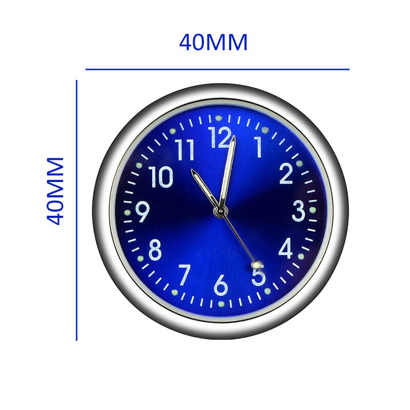 Mini Interior Car Auto Digital Clock Luminous Mechanics Quartz Watch Styling Car clock watch electronic watch time decoration