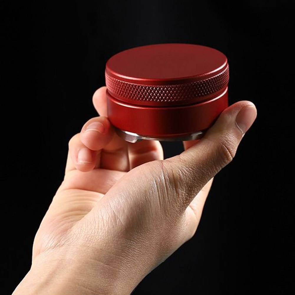 51mm justerbar kaffe espresso sabotage trefoil kaffe fordeler til barista flade rustfrit stål base kaffebønner presseværktøjer
