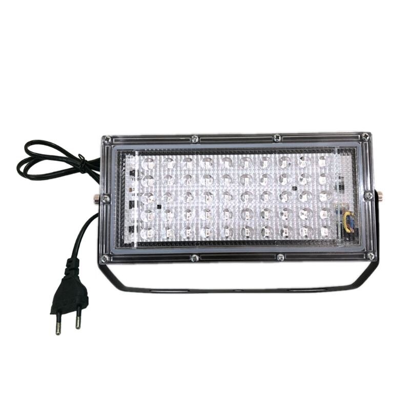 50W LED Flutlicht Keimtötende UV Lampe UVC Licht Ozon Sterilisieren Desinfektion 19QE