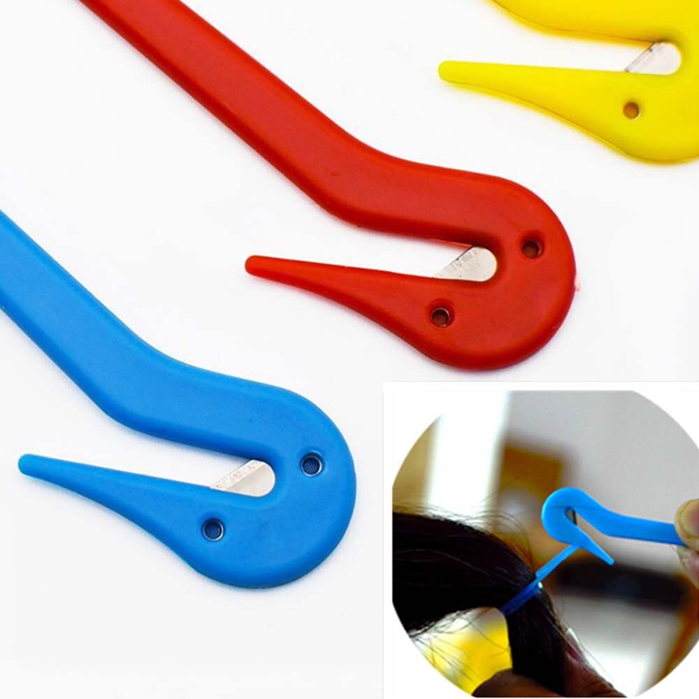 Elastic Hair Band Cutters Not Hurt Hair Disposable Rubber Band Remover Tool Durable Salon Headwear Cut Knife Hair Accessories