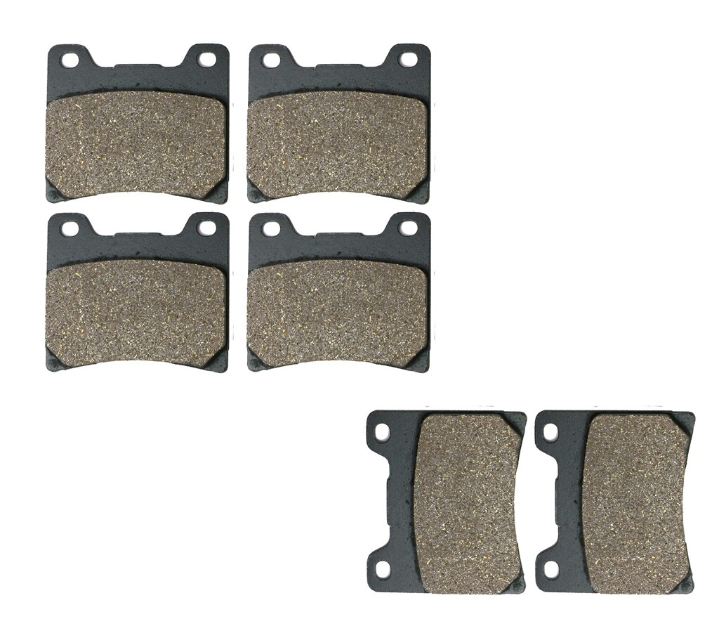 Remblokken Set Voor Yamaha FZ700 Fz 700 1987 & Up/FZ750 Fz 750 1FN D795 1985 & up/ FZ750 Fz 750 Genesis 2KK E486 1987 1988: Carbon Set