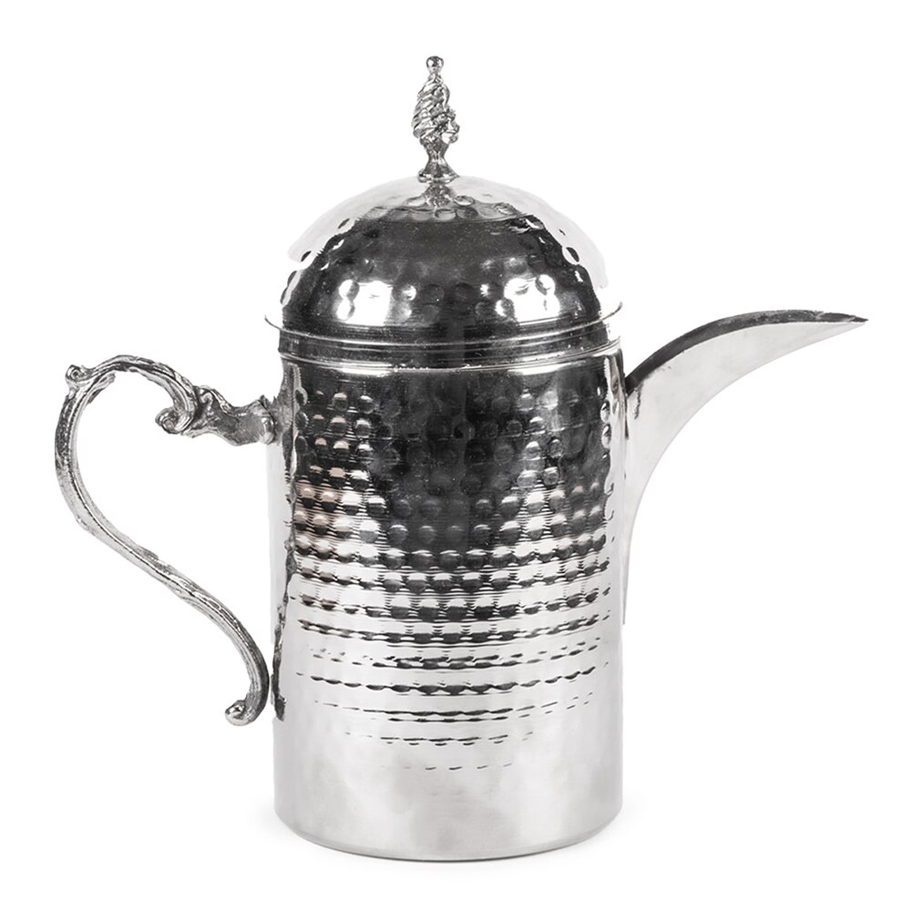 Kupferkrug 1,5 Liter – Gehämmerter Wasserkrug Für Ayurveda, Ohne Innenfutter, 100% Massives Kupfer