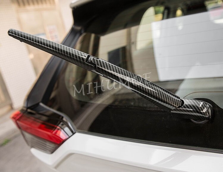 Ruitenwisser Cover Versieringen Voor Toyota RAV4 Hybrid Adventure Carbon Fiber