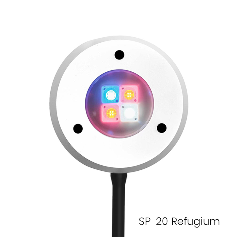 Spectra SP20 110-240V 20W Freshwater Refugium Saltwater Coral Reef Marine LED Aquarium Light for Nano Fish Tank: Red / UK Plug