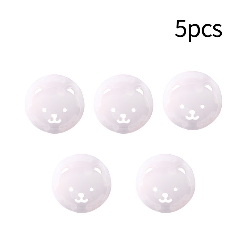 Kinderen Anti-Elektrische Schok Socket Beschermkap Veiligheid Plug Anti-Baby Anti Elektrische Shock Stekkers Protector Cove case 5Pcs: Default Title