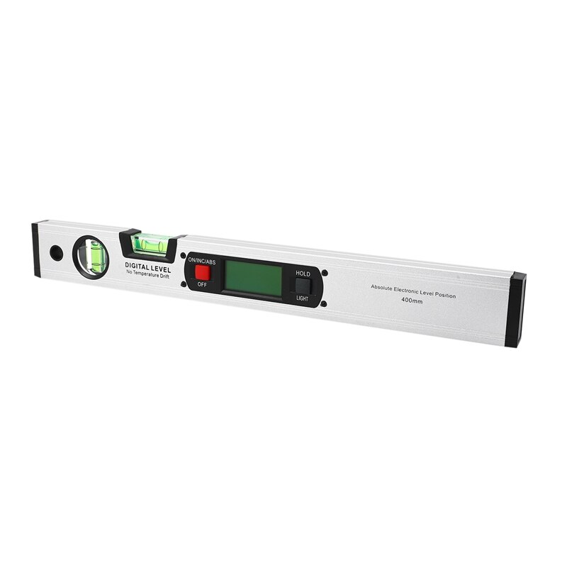 GTBL Digital Angle Finder Level 360 Degree Range Spirit Level Upright Inclinometer Protractor Ruler