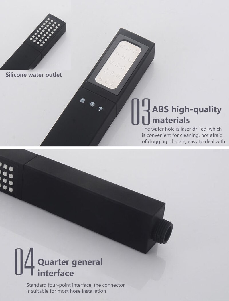 Multifunctional Pressurized Shower Head Plus High Pressure Bath Hand-held Shower Head Shower Head Household Products