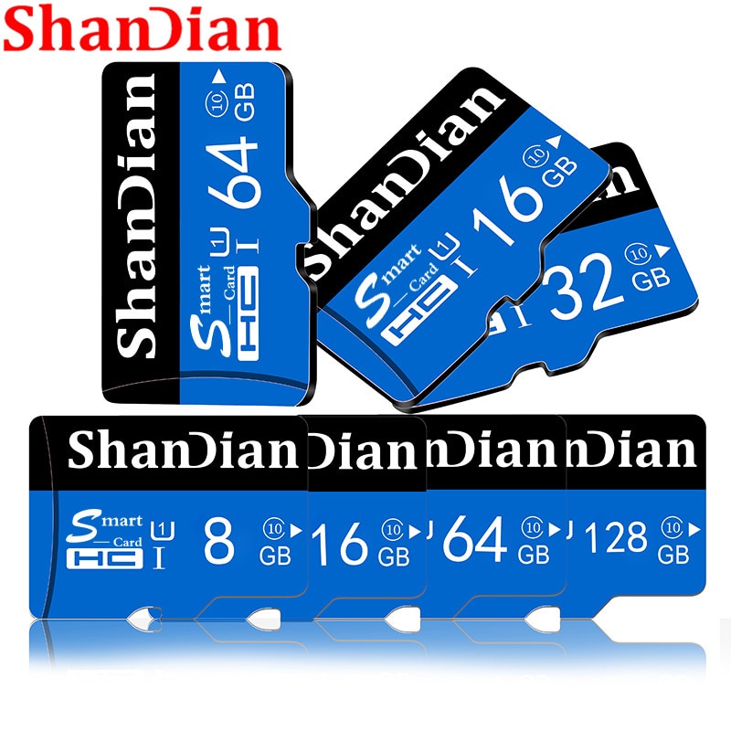 Shandian Nuiflash Class10 Micro Sd Geheugenkaart 128Gb 64Gb 32Gb/16Gb/8Gb Micro Sd tf Card Tarjeta Micro Sd Gratis
