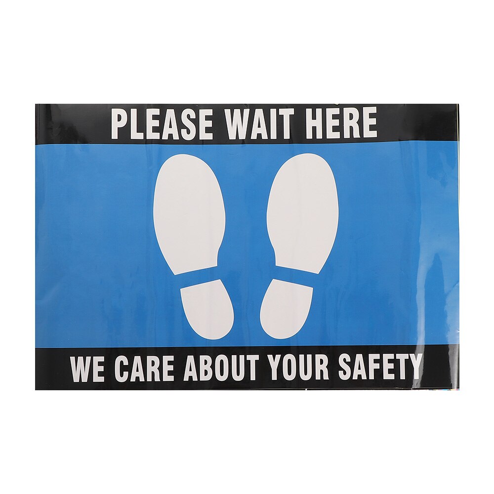 Waterproof Public Area Social Distancing Floor Sticker Please Keep Your Distance Isolation Label Safety Floor Sign Decal Sticker: 8