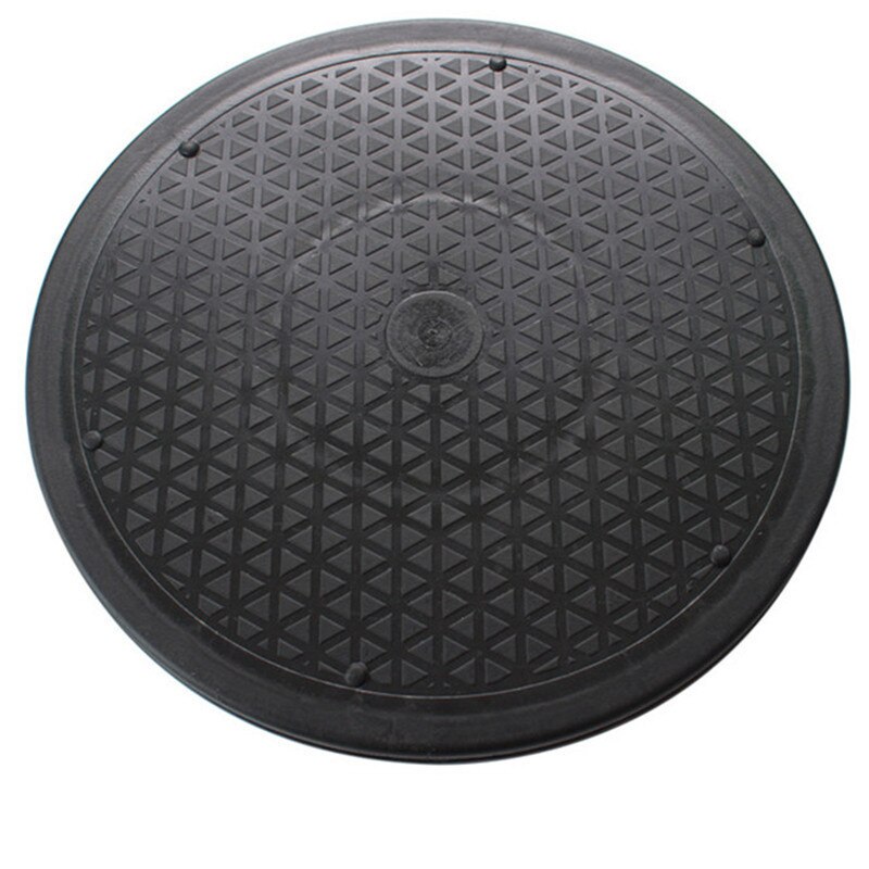 Multifunction 10'' Rotating Tray Cake Turntable Lazy Susan Rubber 220 Lbs 360 Swivel Pottery Wheels Home Baking Tools Black