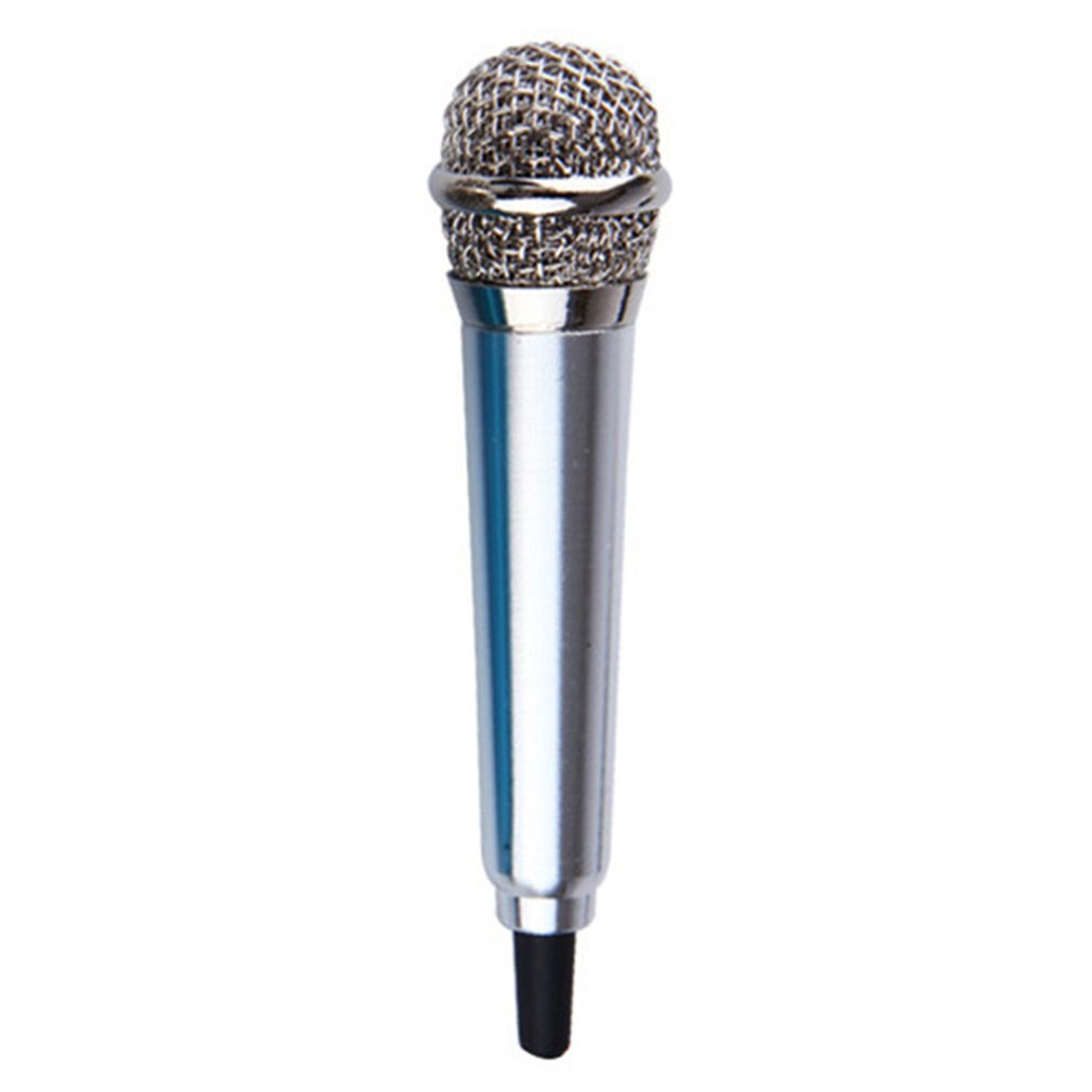 Mobile Phone Microphone 3.5mm Jack Plug Portable Condenser With Studio Voice Sing Wired With Earphone