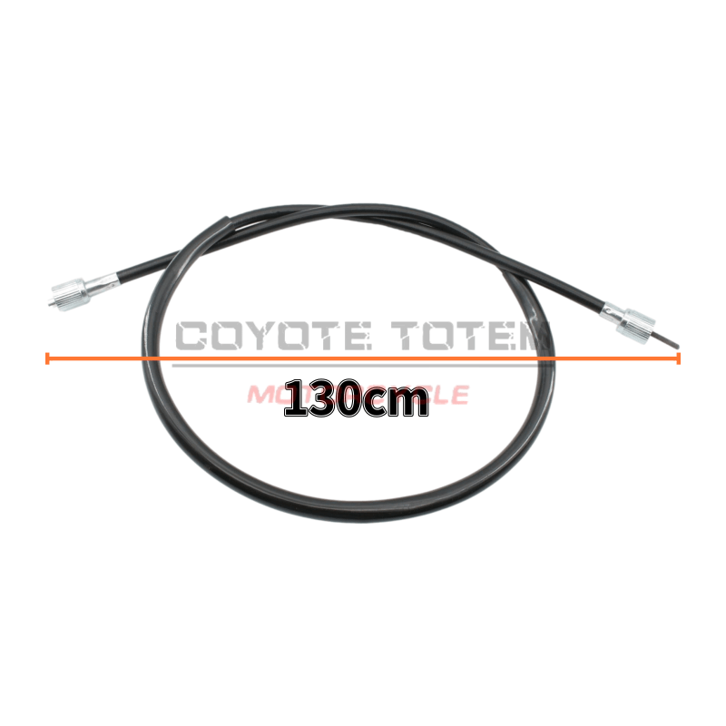 Motor scooter plug snelheidsmeter kabel instrument kabel doseertanden kilometerstand versnelling kabel geschikt voor bromfietsen: Ivoor