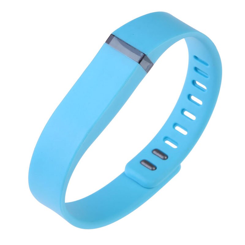 Vervanging Grote Band Voor Fitbit Flex Draadloze Activiteit Armband Armband Kleurrijke Siliconen Polsband Armband Jc: Blauw