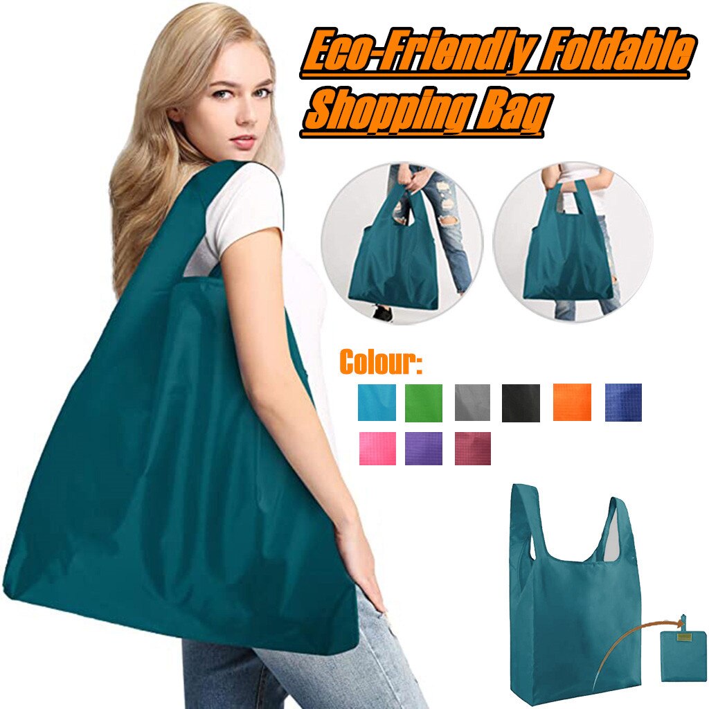Dames opvouwbare boodschappentas herbruikbaar eco groot unisex stof non-woven schoudertassen tote boodschappentassen stoffen tas  #50