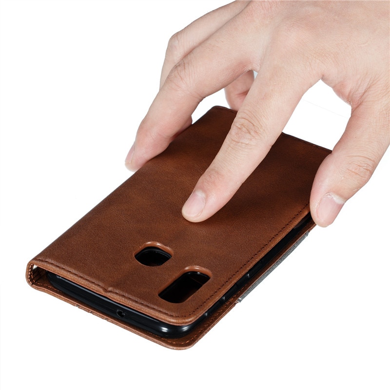 For Samsung Galaxy A20e Case A20 Leather Magnetic Phone Case on For Samsung A 20e A202 A20 A205 A20s 20 20s Flip Wallet Cover