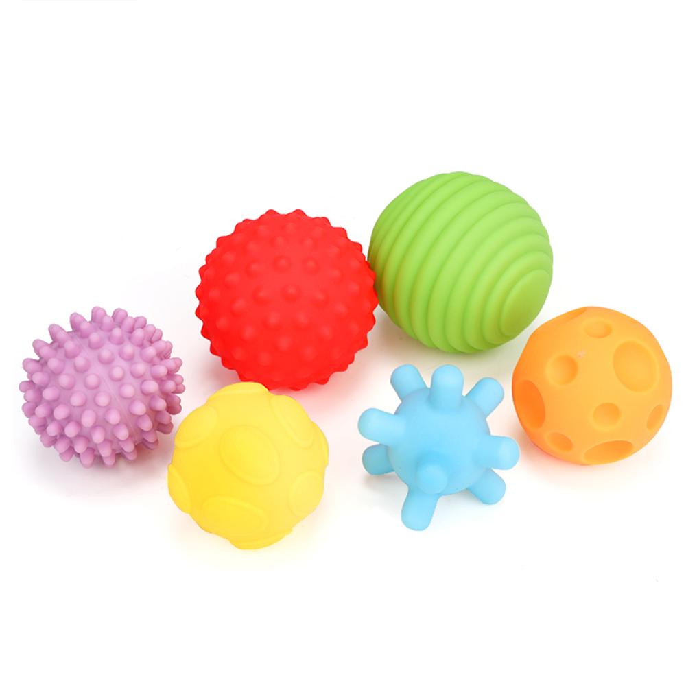 Kinderspeelgoed Kids Geweven Multi Bal Zacht Speelgoed Bal Set Ontwikkelen Baby Tactiele Zintuigen Massage Training Speelgoed Hand Touch bal