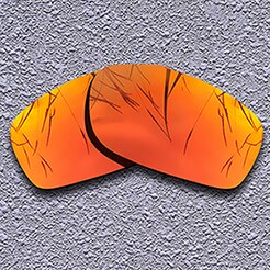 Polarized Replacement Lenses for Oakley Fives Squared Sunglasses - Multiple Choices: Fire Red