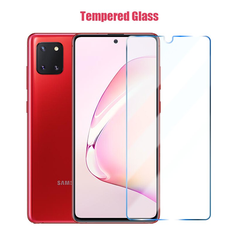Verre trempé 4 en 1 pour samsung  m31 m21 m51 m31s m11 , protecteur d'écran pour appareil photo pour samsung  a71 a51 a52 a72 5g a21s a31 a32 verre