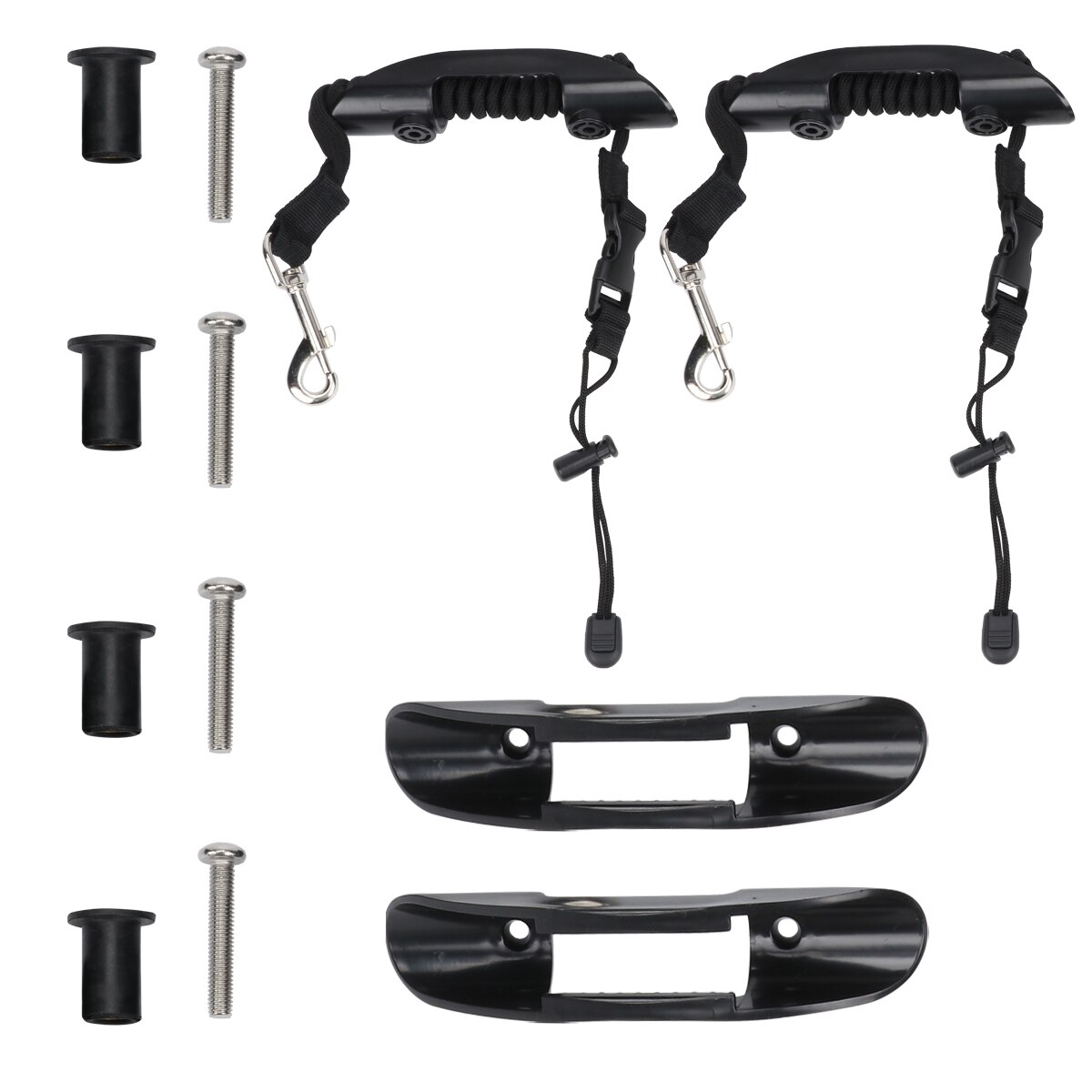 12 Pcs Kayak Paddle Holder Kayak Paddle Clip Leashes Universal Kayak Accessories