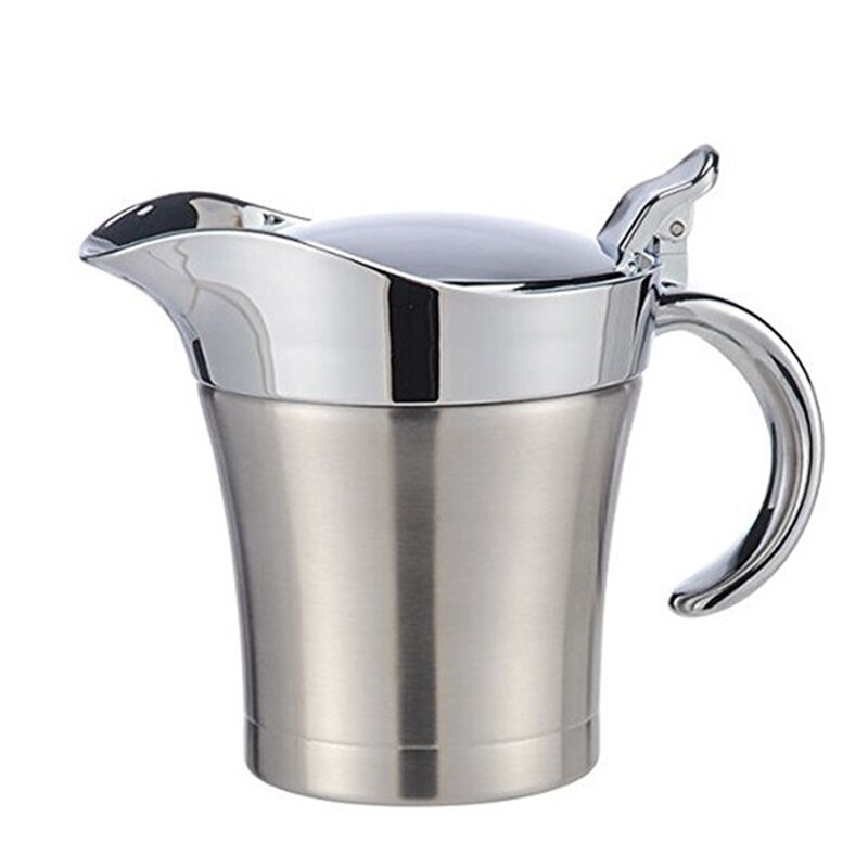 Stainless Steel Gravy Boat - 450ML Thermal Classic Design - View #3