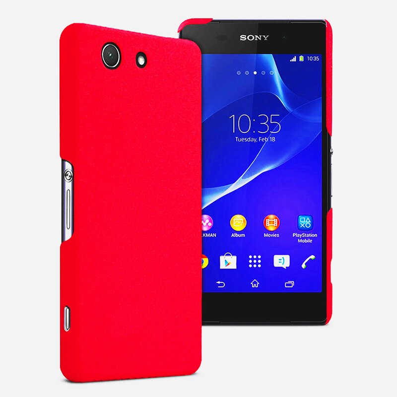 Grind kruimelig Hard Plastic 4.6For Sony Xperia Z3 Compact Case voor Sony Xperia Z3 Compact Z3 Mini Mobiele Telefoon Cover Case