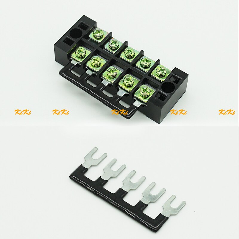 TB 2505 Terminal block connector 25A 5 position TB connection strip Terminal block Short piece Terminal link TB short connector