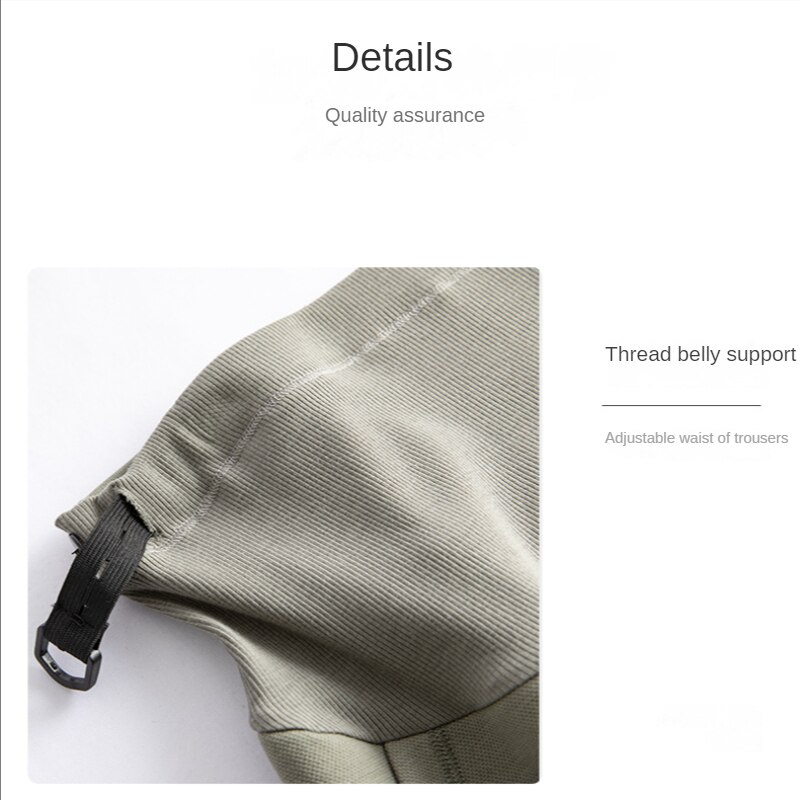 Saashi Maternity Straight Pants - Summer Thin Cool Cotton, Low Waist