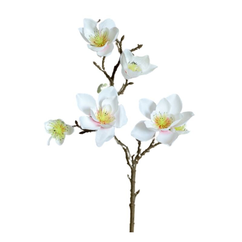 Bryllupsdekoration silke blomster orkidé magnolia bryllup kunstige blomster til boligindretning: -en