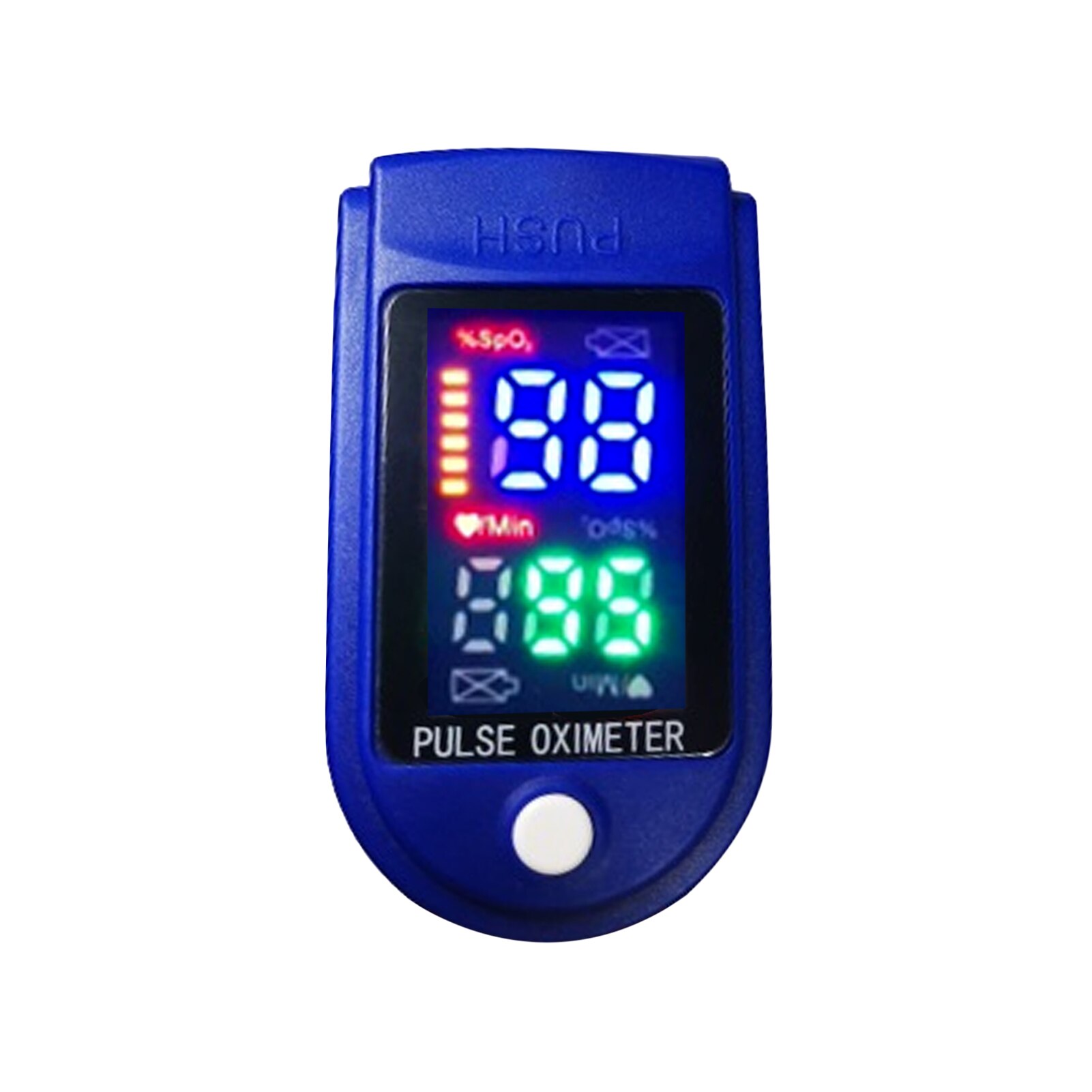 Pulsoximeter napalcowy pulsoksymetr blod ilt finger puls digital fingerspids oximeter iltmætning monitor oximetro: Md1814