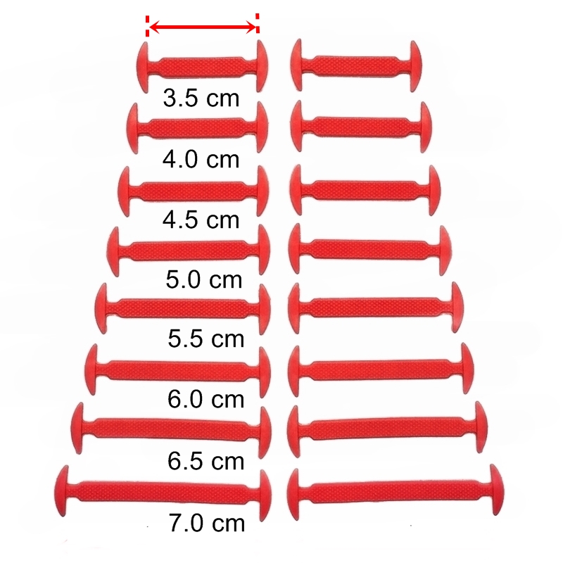 16 Teile/satz Silikon Elastische Schnürsenkel Spezielle Keine Krawatte Schnürsenkel SchnüSprosse freundlicher Erwachsene Turnschuhe Schnell Schuh Spitze