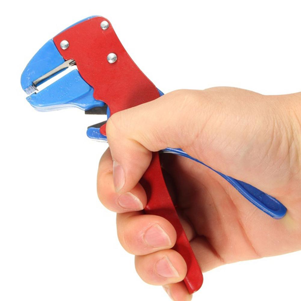 Mini Automatische Abisolieren Zange Abisolieren Cutter Kleine Entenschnabel bilden Stripper Elektrische Draht Leicht Strippen Werkzeug 0,2-6 Platz M