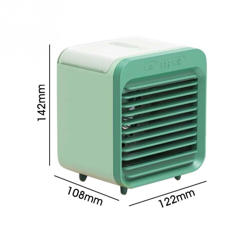 Mini Portable Air Conditioner Multi-function Humidifier Purifier USB Desktop Air Cooler Fan Arctic Air with Water Tank Home 5V