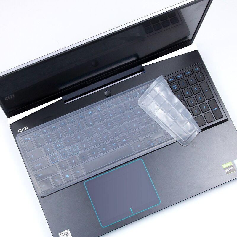 For Dell G3 G5 G7 15 Series,15.6" Dell G3 15 3500 I3590 G5 5500 5590 G3 17 G3779 G7790 17.3" laptop Keyboard Cover Protector: transparent